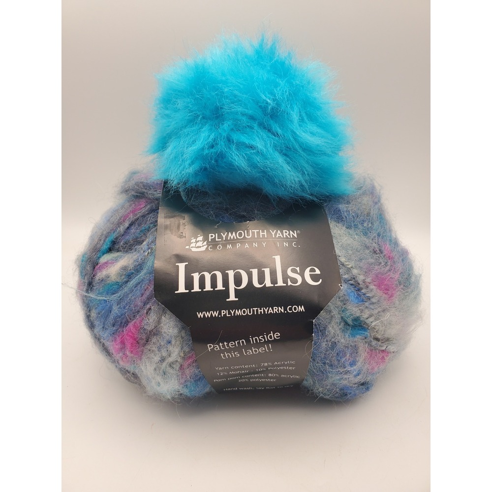 NEW Plymouth Yarn Impulse Knit Hat Kit – Discontinued/Rare